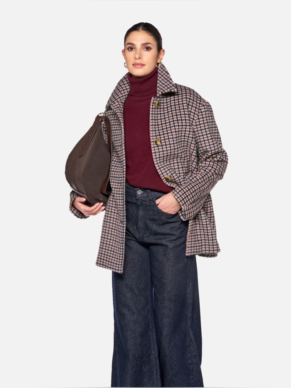 GEOX Rawelle Woman Woollen coat With Removable Hood